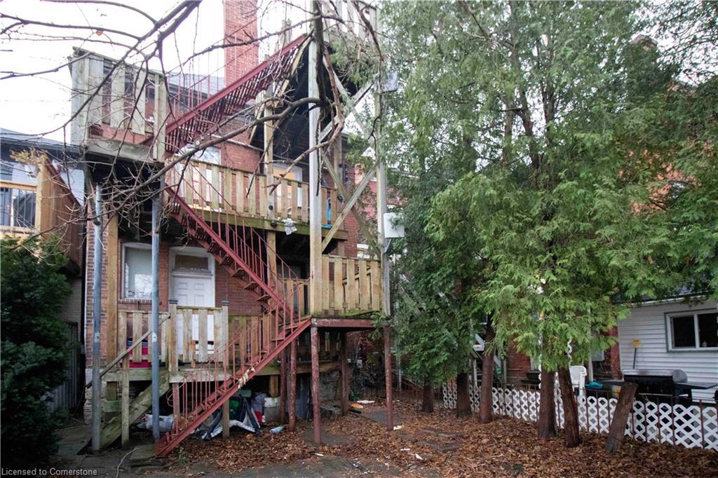 417 King Street W, Hamilton, ON - Outdoor With Deck Patio Veranda