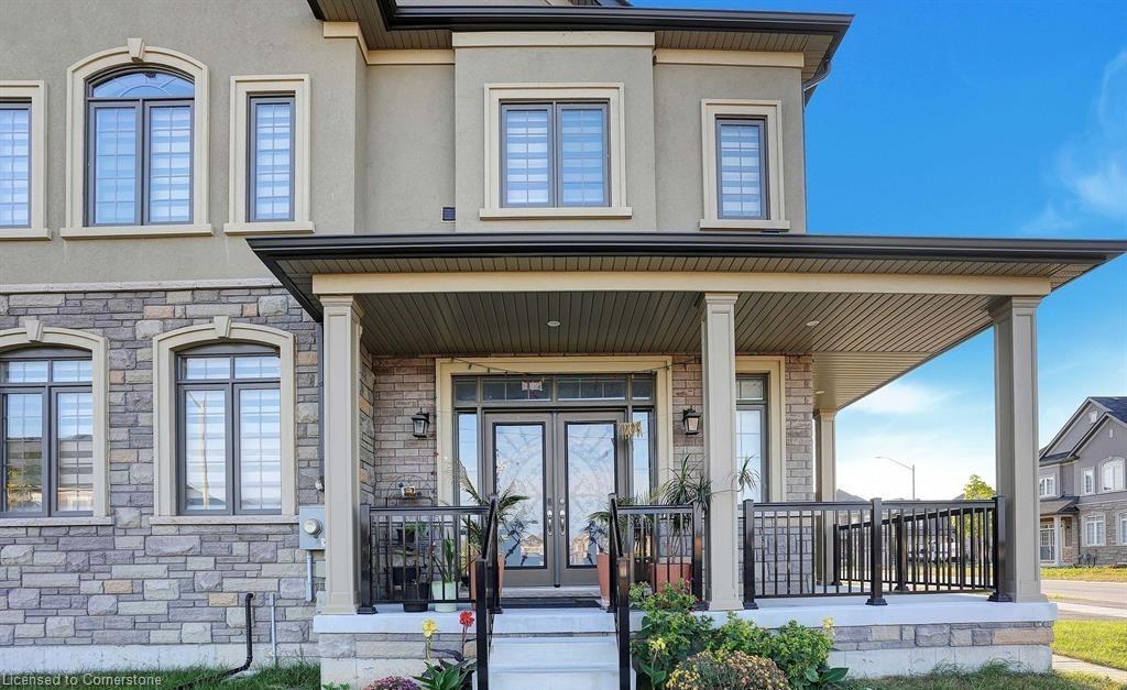 92 Scenic Ridge Gate, Paris, ON - Outdoor With Deck Patio Veranda With Facade
