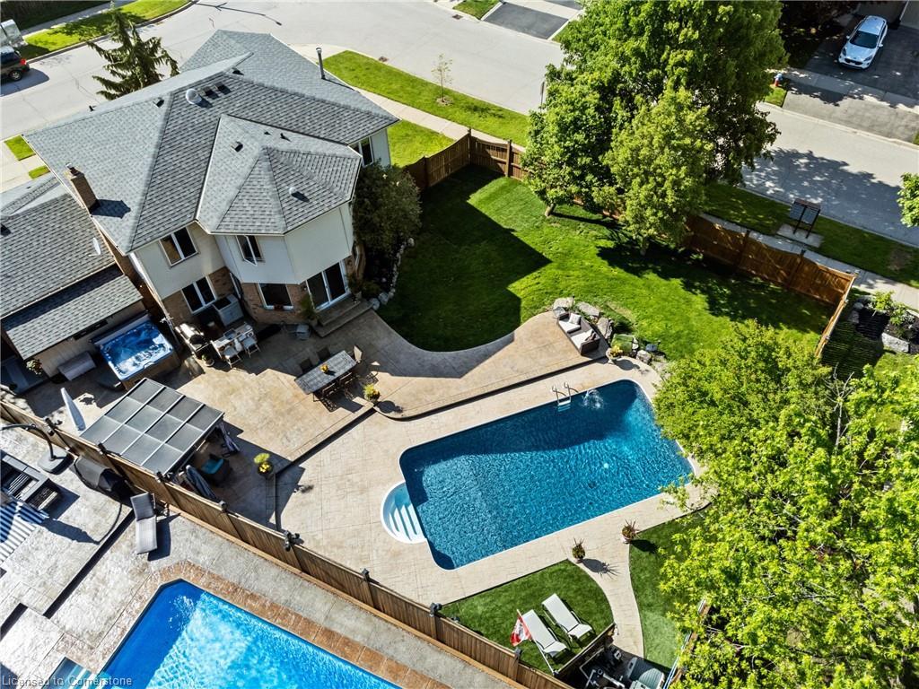 2131 Upland Drive, Burlington, ON - Outdoor With In Ground Pool