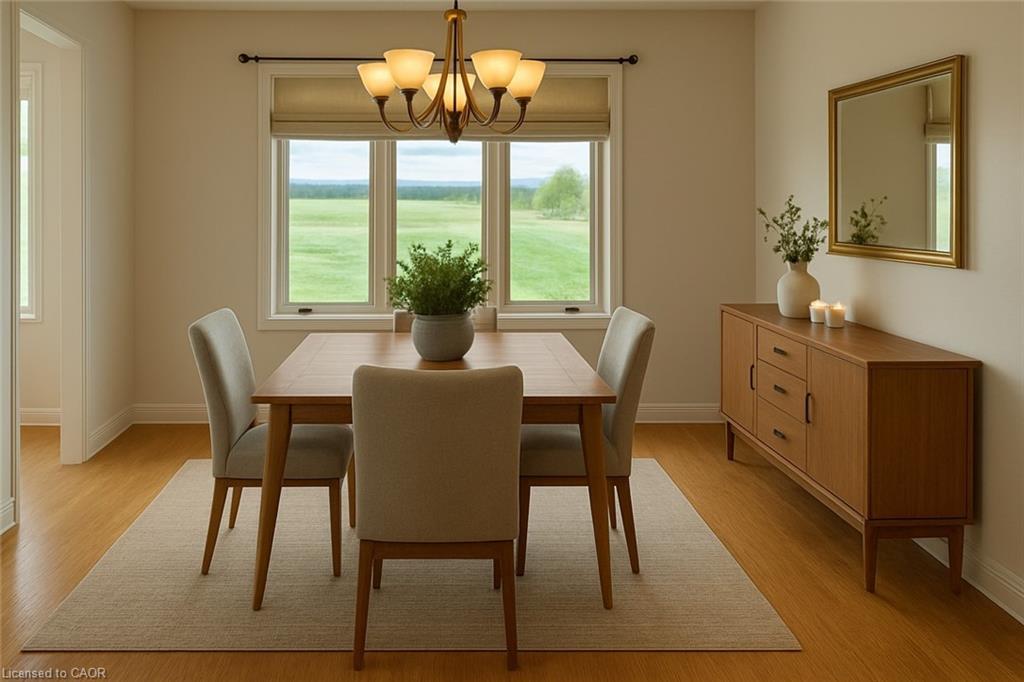 3088 Haldimand 9 Road, York, ON - Indoor Photo Showing Dining Room