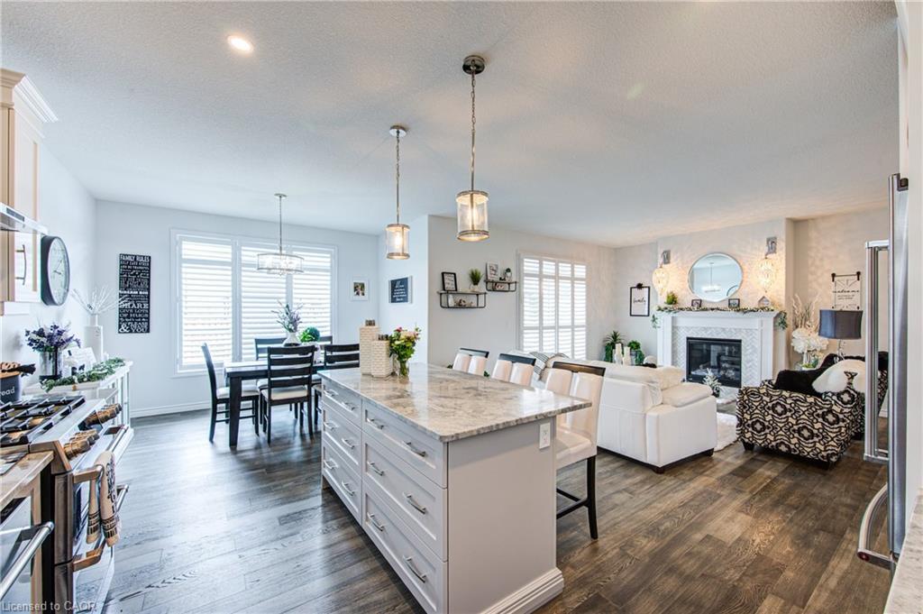 35 Lock Street, Innerkip, ON - Indoor With Fireplace