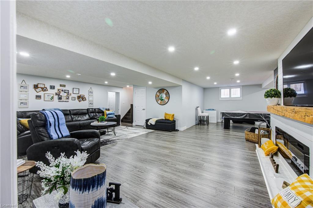 35 Lock Street, Innerkip, ON - Indoor With Fireplace