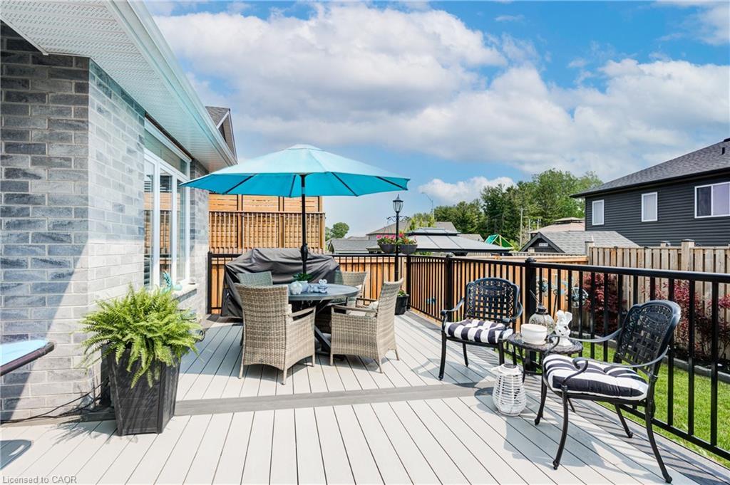 35 Lock Street, Innerkip, ON - Outdoor With Deck Patio Veranda With Exterior