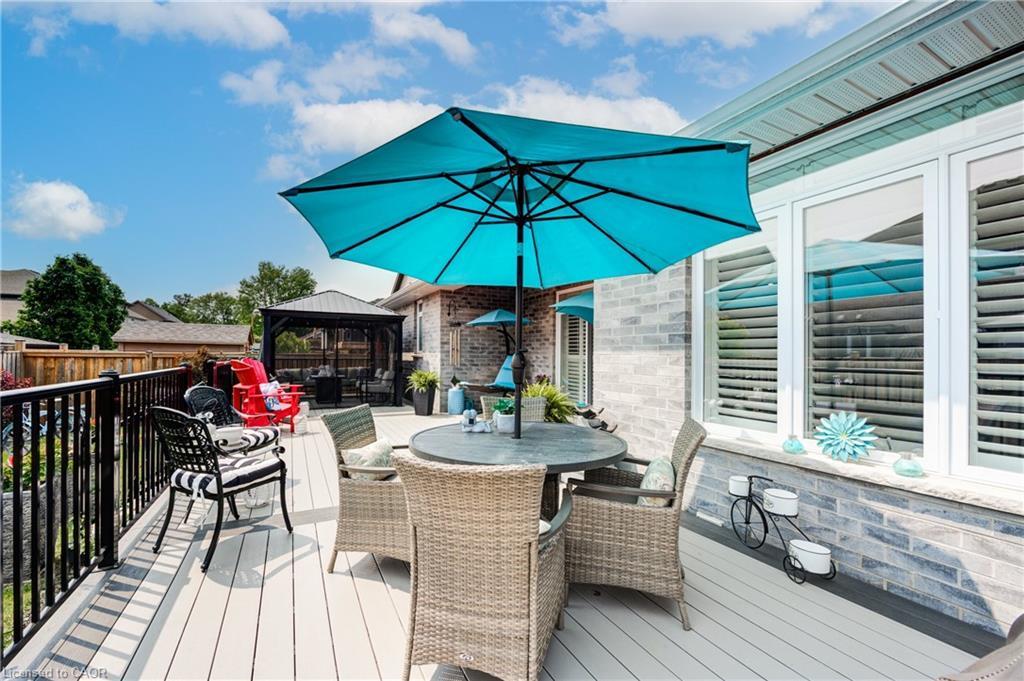 35 Lock Street, Innerkip, ON - Outdoor With Deck Patio Veranda