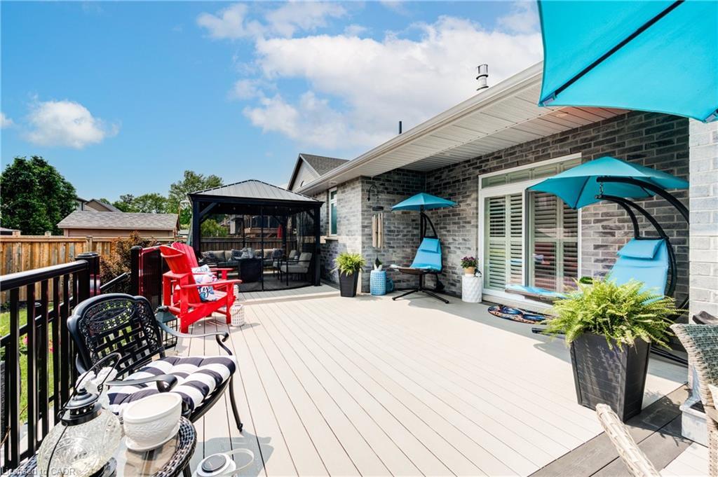 35 Lock Street, Innerkip, ON - Outdoor With Deck Patio Veranda