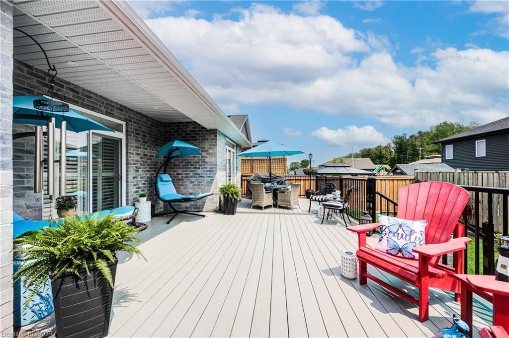 35 Lock Street, Innerkip, ON - Outdoor With Deck Patio Veranda With Exterior