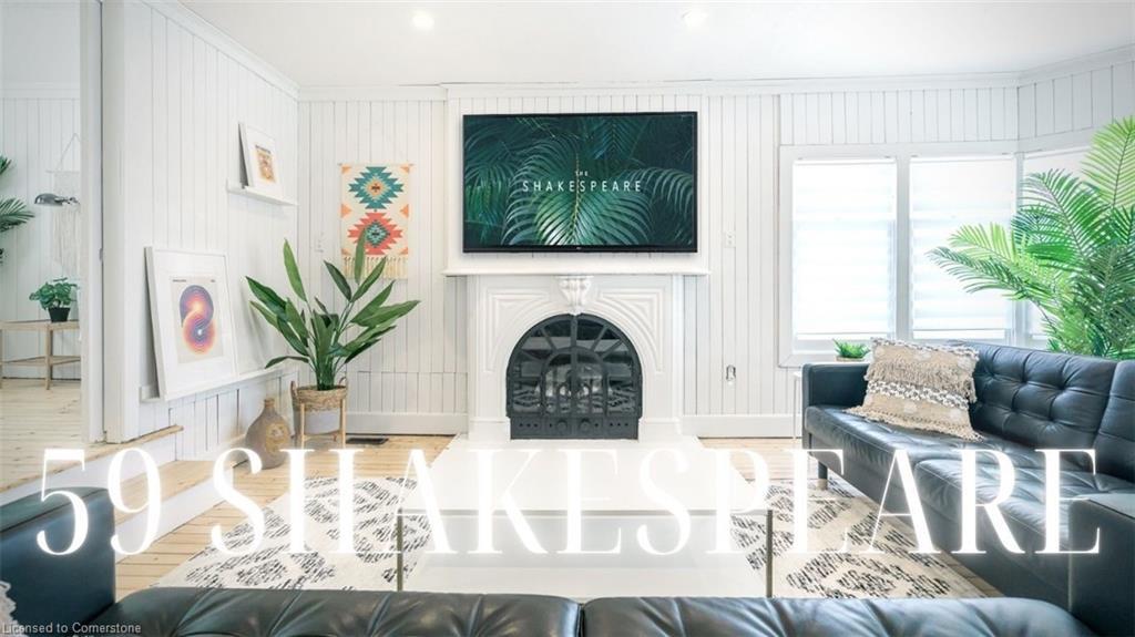 59 Shakespeare Avenue, Niagara-On-The-Lake, ON - Indoor Photo Showing Living Room With Fireplace