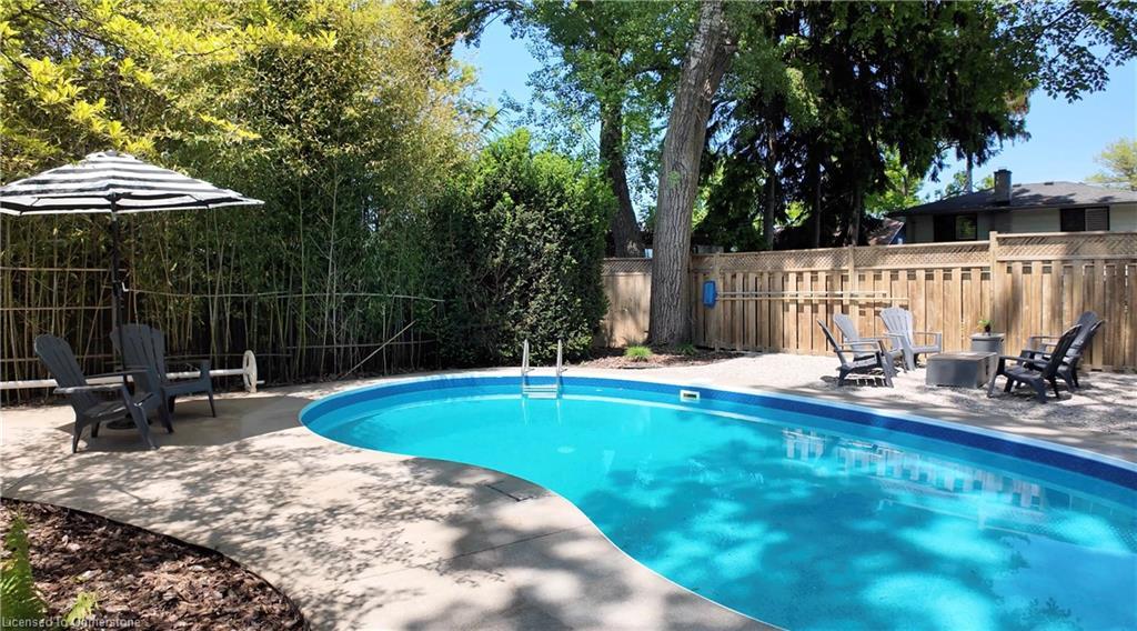 59 Shakespeare Avenue, Niagara-On-The-Lake, ON - Outdoor With In Ground Pool With Backyard
