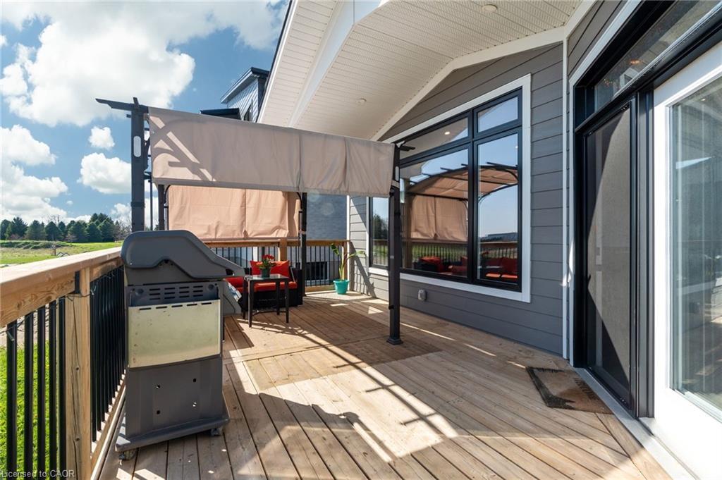155 Mcleod Street, Parkhill, ON - Outdoor With Deck Patio Veranda With Exterior