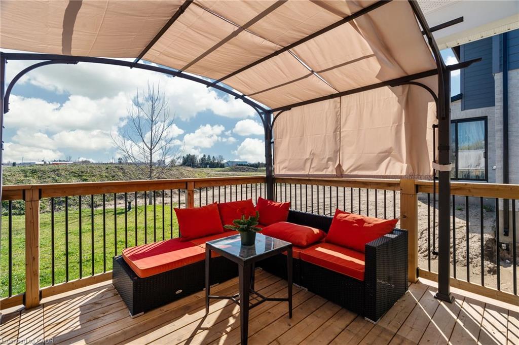 155 Mcleod Street, Parkhill, ON - Outdoor With Deck Patio Veranda With Exterior