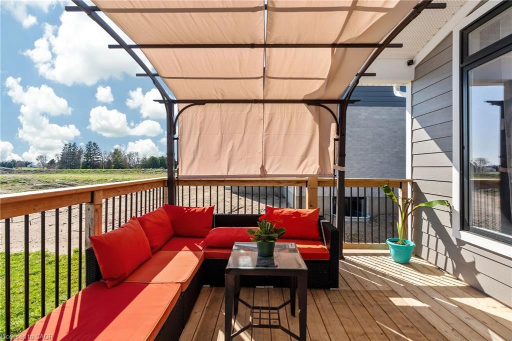 155 Mcleod Street, Parkhill, ON - Outdoor With Deck Patio Veranda With Exterior