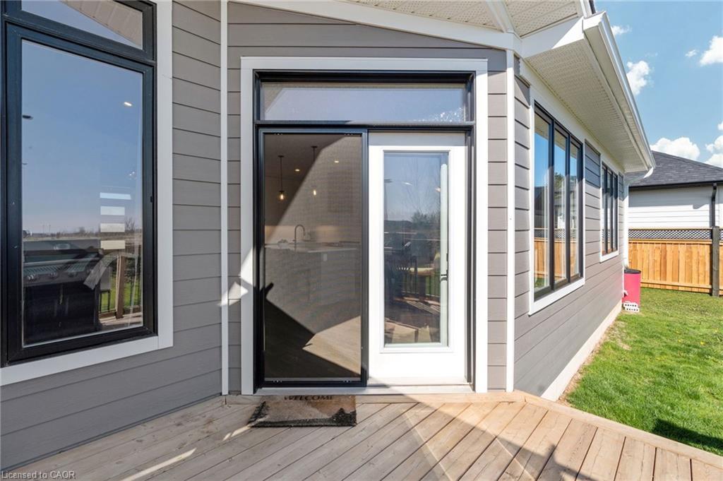 155 Mcleod Street, Parkhill, ON - Outdoor With Deck Patio Veranda With Exterior