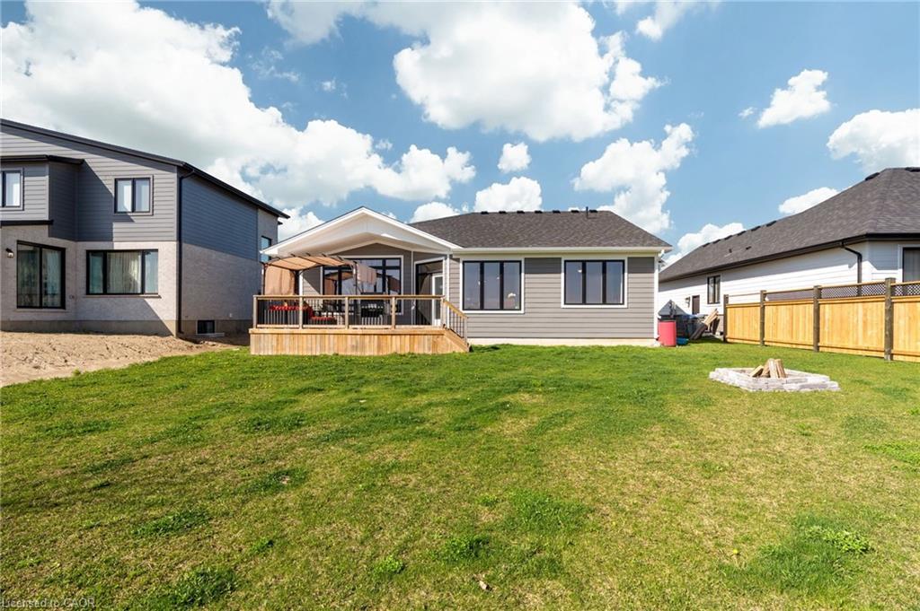 155 Mcleod Street, Parkhill, ON - Outdoor With Deck Patio Veranda