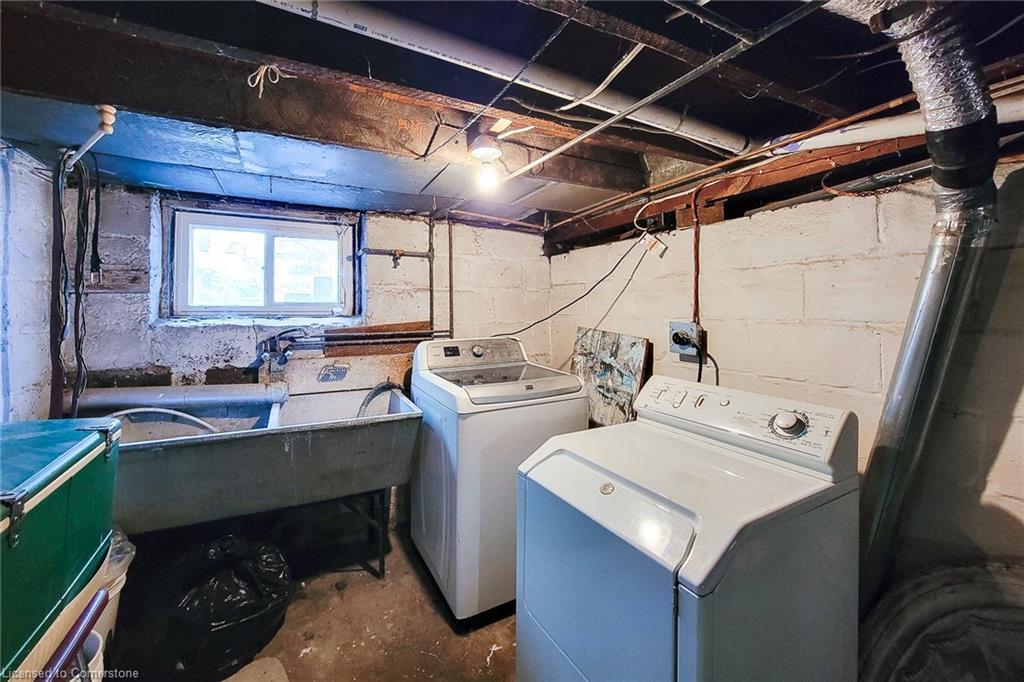 63 Carrick Avenue, Hamilton, ON - Indoor Photo Showing Laundry Room