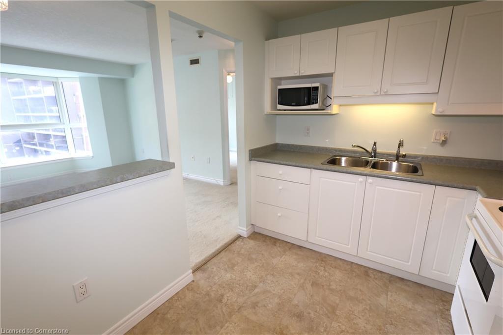 211-20 St George Street, Kitchener, ON - Indoor Photo Showing Kitchen With Double Sink