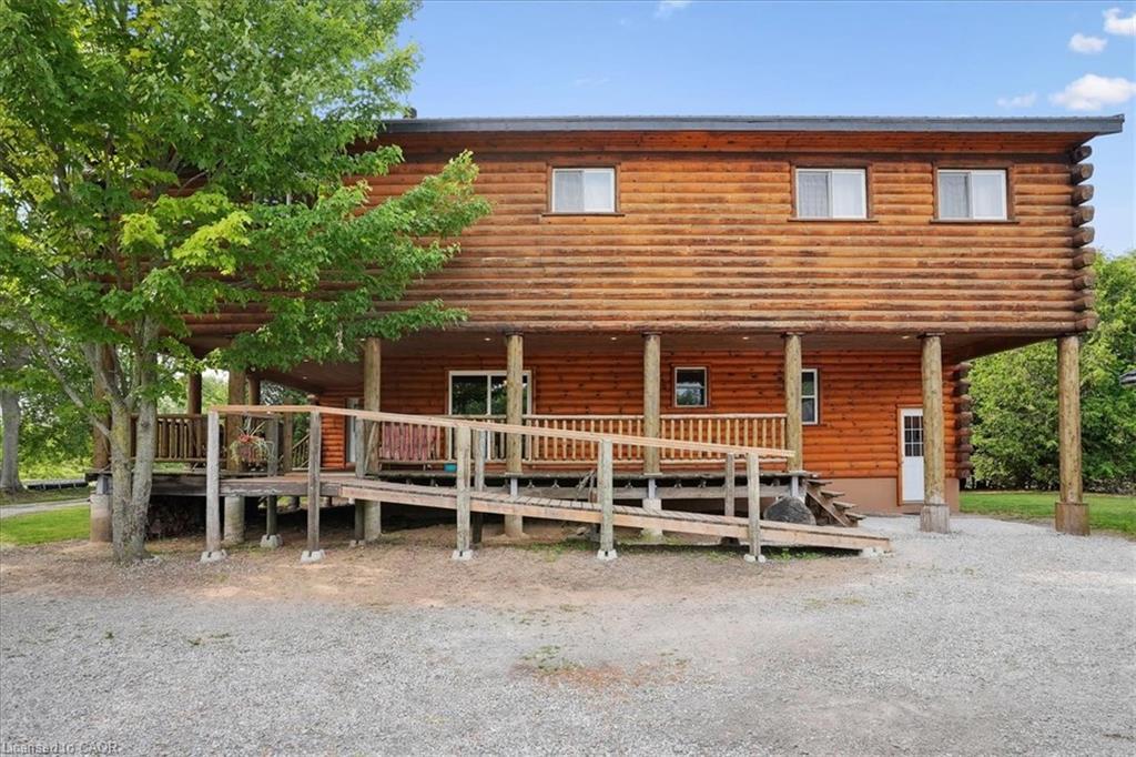 96 Charlotteville 2 Road, St. Williams, ON - Outdoor With Deck Patio Veranda With Exterior