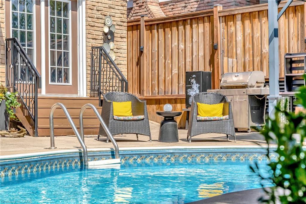 2325 Duncaster Drive, Burlington, ON - Photo Showing Other Room With In Ground Pool