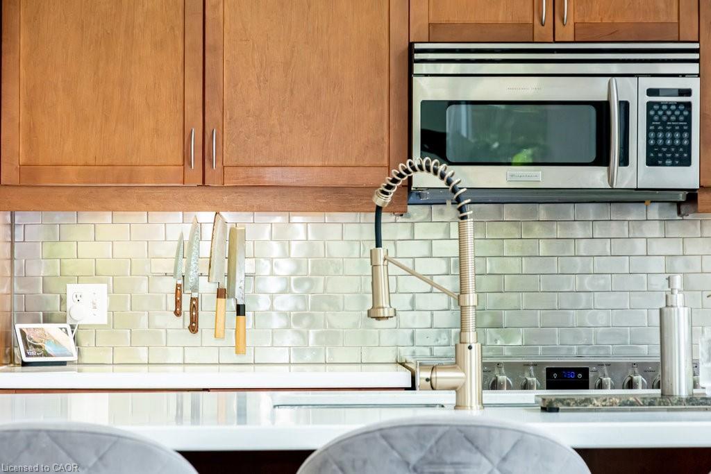 102-66 Bay Street S, Hamilton, ON - Indoor Photo Showing Kitchen With Double Sink