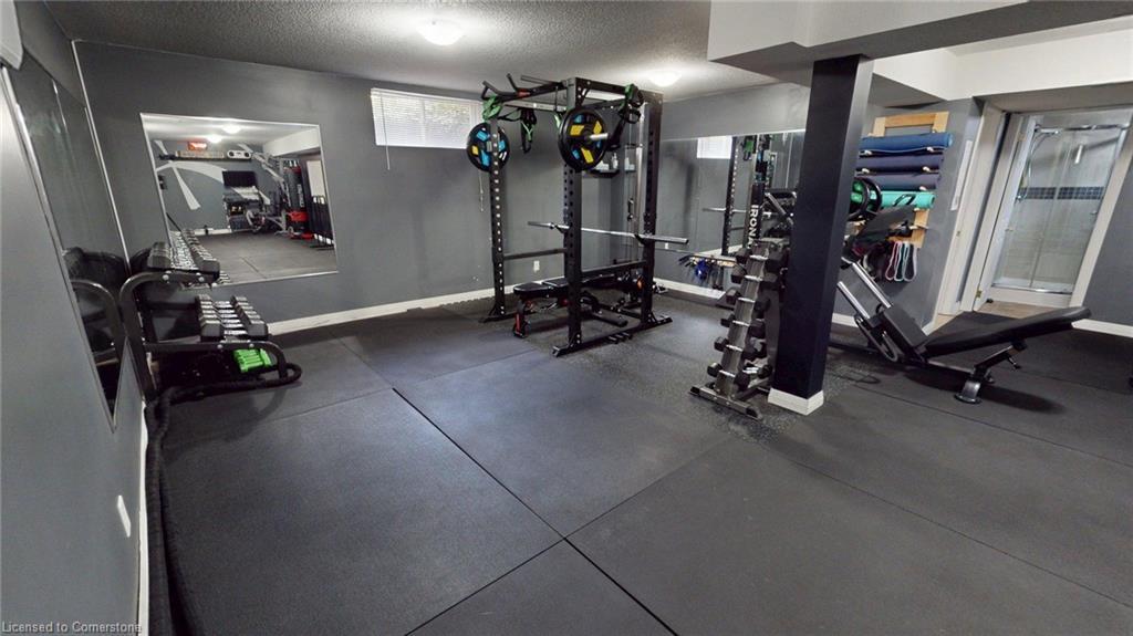 51 Highgate Road, Kitchener, ON - Indoor Photo Showing Gym Room