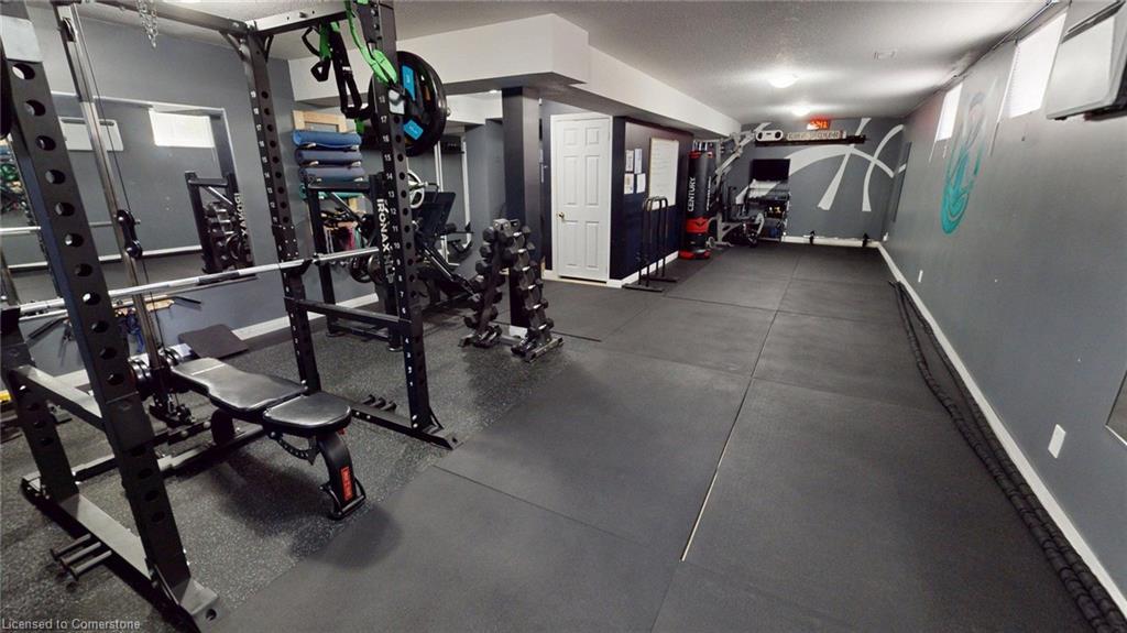 51 Highgate Road, Kitchener, ON - Indoor Photo Showing Gym Room