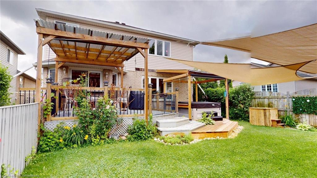 51 Highgate Road, Kitchener, ON - Outdoor With Deck Patio Veranda