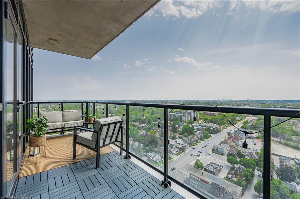 2305-108 Garment Street, Kitchener, ON - Outdoor With Balcony With View With Exterior