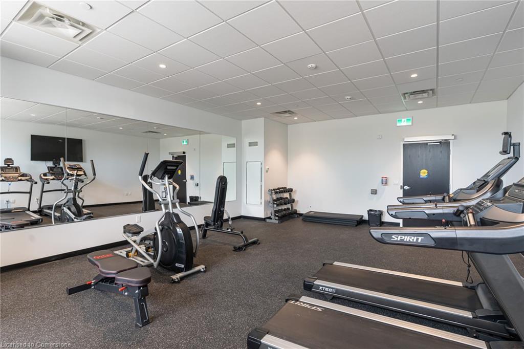 221-1936 Rymal Road E, Hamilton, ON - Indoor Photo Showing Gym Room