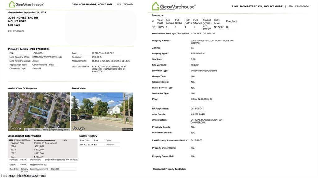 3266 Homestead Drive, Mount Hope, ON