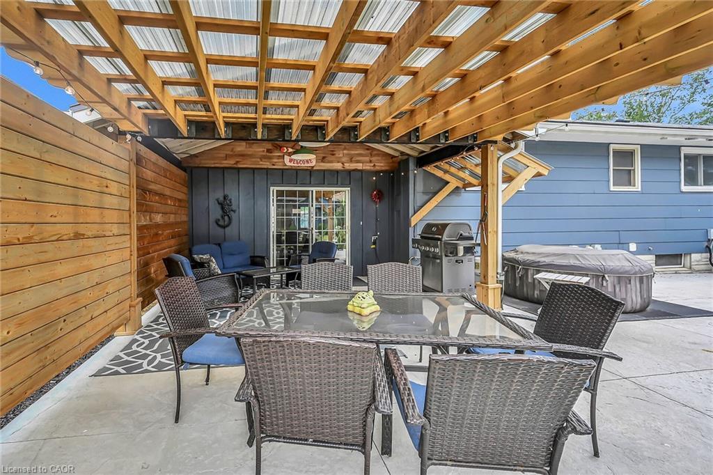 4 Clifford Street, Port Dover, ON - Outdoor With Deck Patio Veranda With Exterior