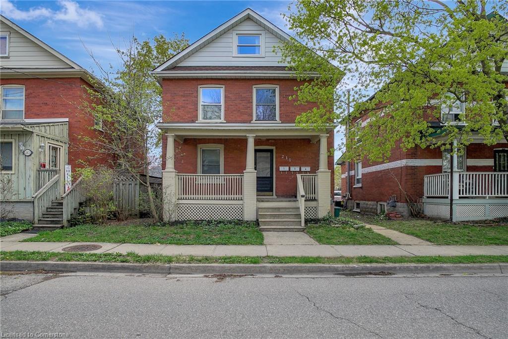 211 Dolph Street N, Cambridge, ON - Outdoor With Deck Patio Veranda With Facade