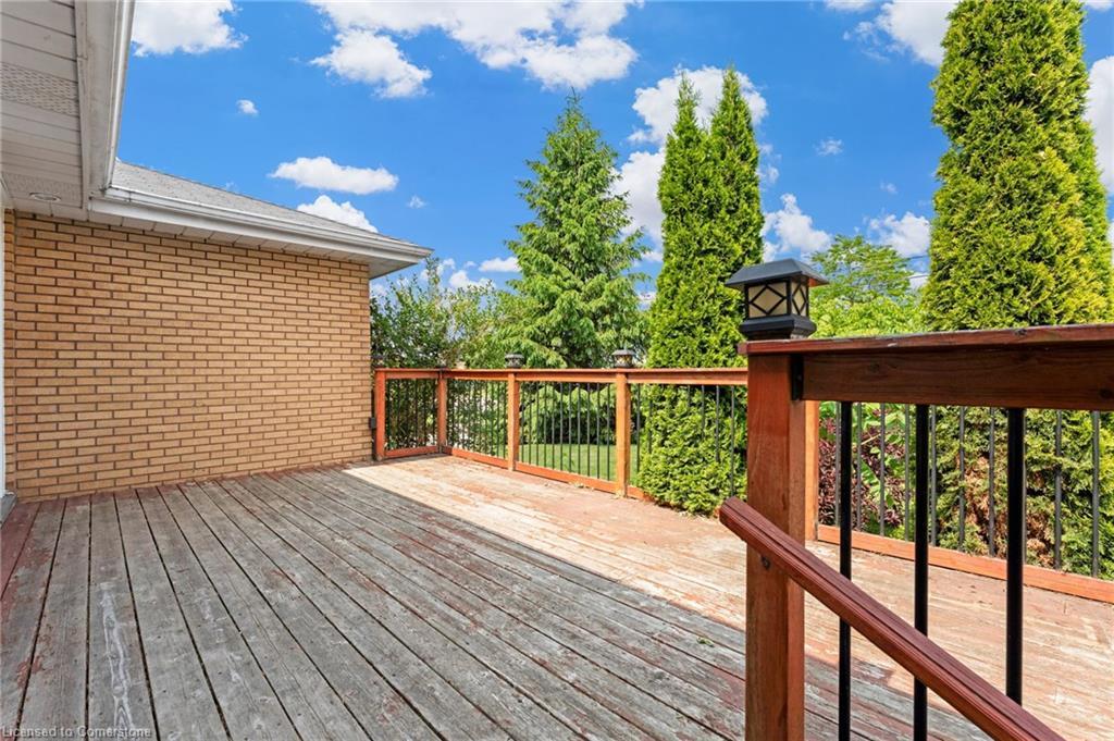 293 King George Road, Brantford, ON - Outdoor With Deck Patio Veranda With Exterior