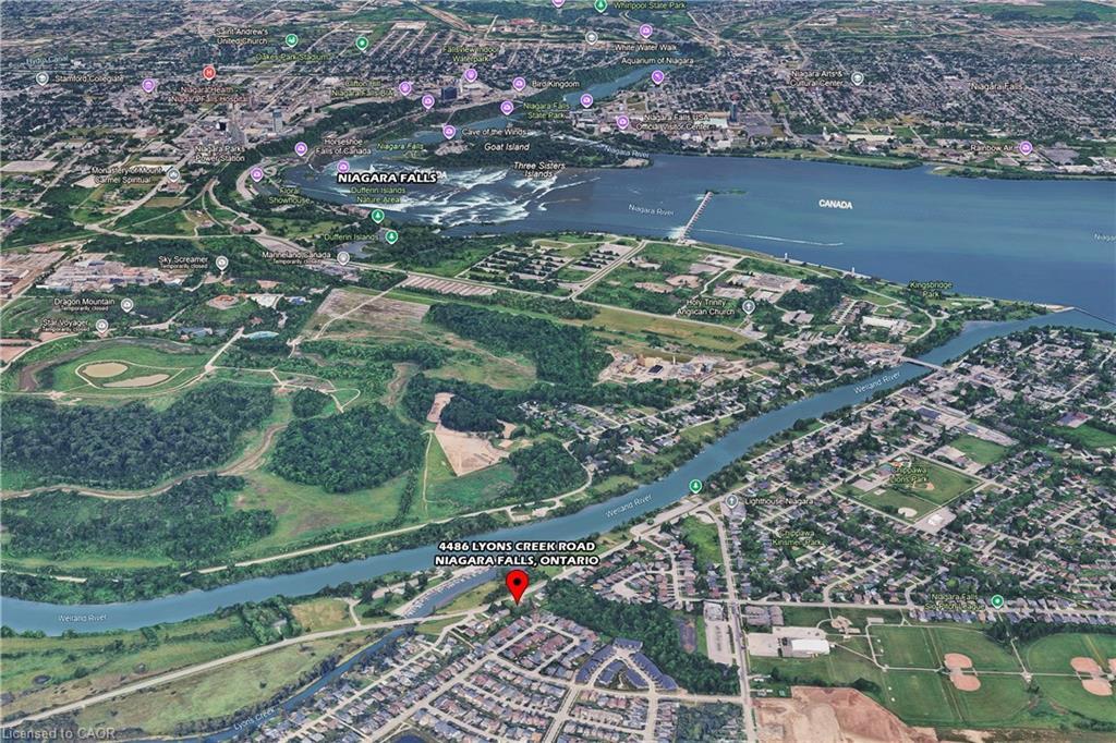 4486 Lyons Creek Road, Niagara Falls, ON - Outdoor With Body Of Water With View