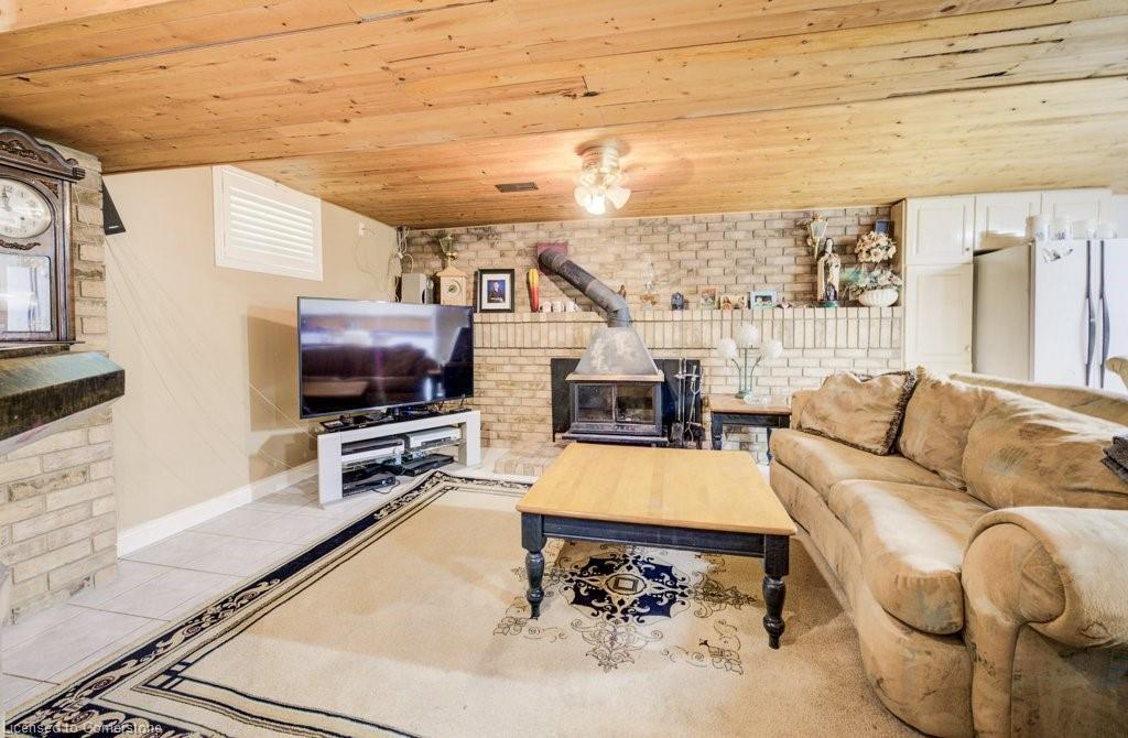 1056 Plains View Avenue, Burlington, ON - Indoor Photo Showing Other Room With Fireplace