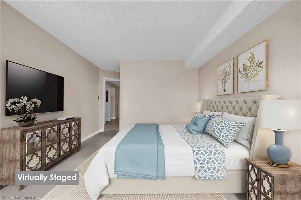 203-67 Caroline Street S, Hamilton, ON - Indoor Photo Showing Bedroom
