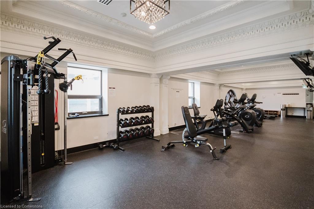 Lph13-118 King Street E, Hamilton, ON - Indoor Photo Showing Gym Room