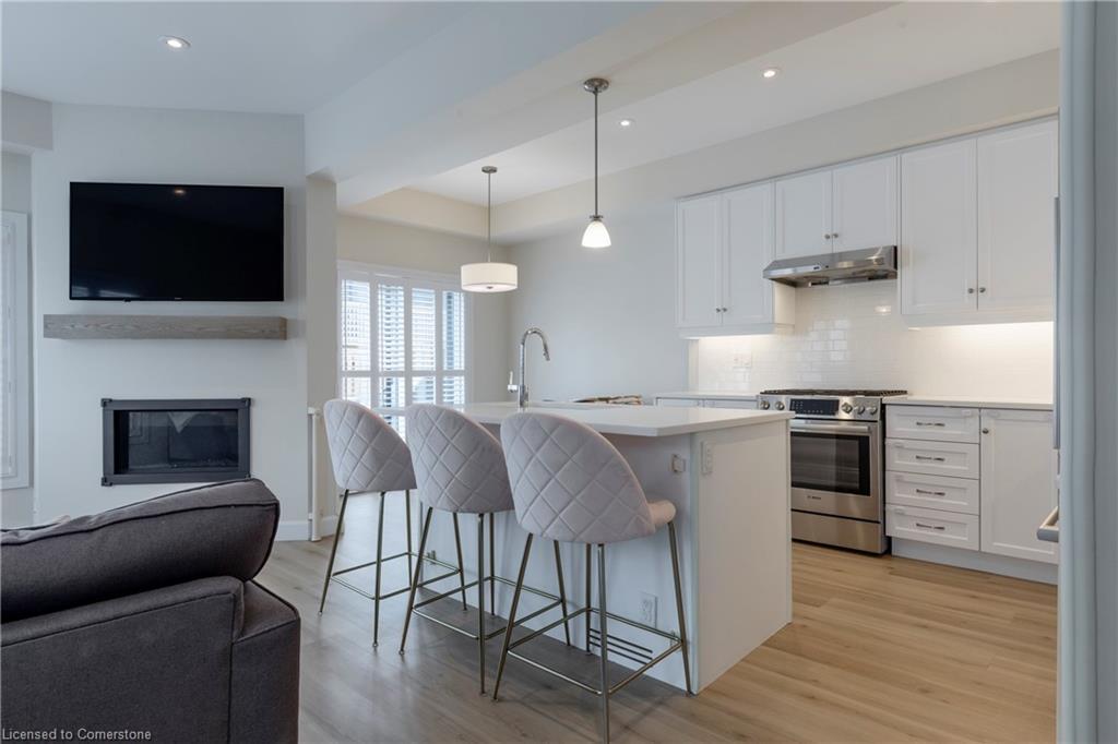 31 Southam Lane, Hamilton, ON - Indoor Photo Showing Other Room With Fireplace