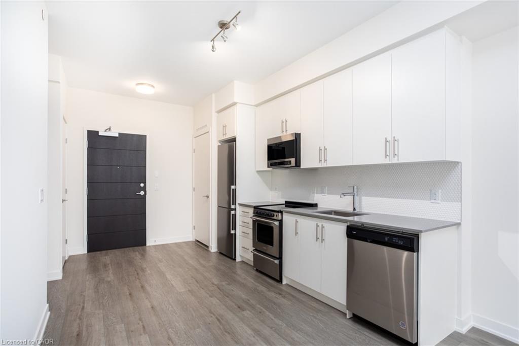 308-212 King William Street, Hamilton, ON - Indoor Photo Showing Kitchen With Stainless Steel Kitchen