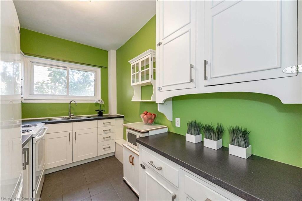 6-285 King Street, Hamilton, ON - Indoor Photo Showing Kitchen With Double Sink