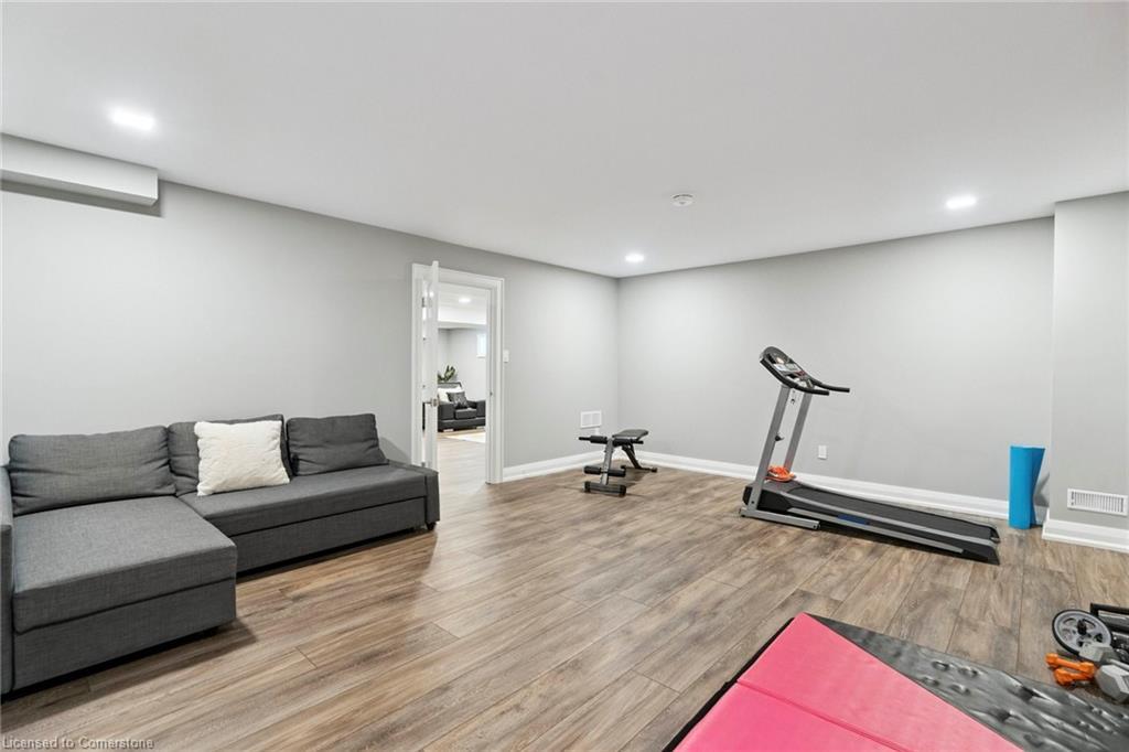 1 Gaywood Gardens, Brantford, ON - Indoor Photo Showing Gym Room