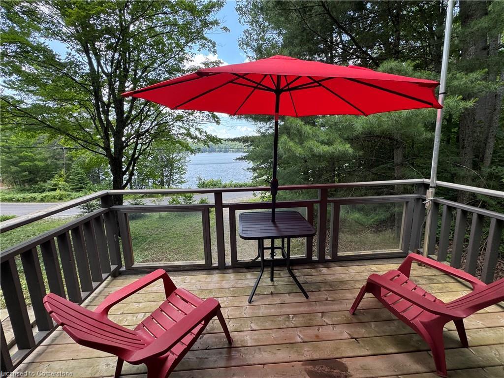 5803 Haliburton Lake Road, Dysart, ON - Outdoor With Deck Patio Veranda With Exterior