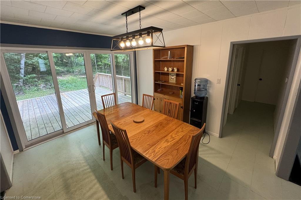 5803 Haliburton Lake Road, Dysart, ON - Indoor Photo Showing Dining Room