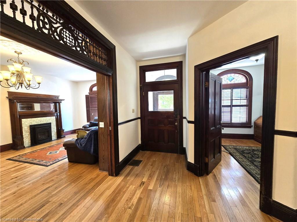 208 King Street E, Kingston, ON - Indoor Photo Showing Other Room With Fireplace