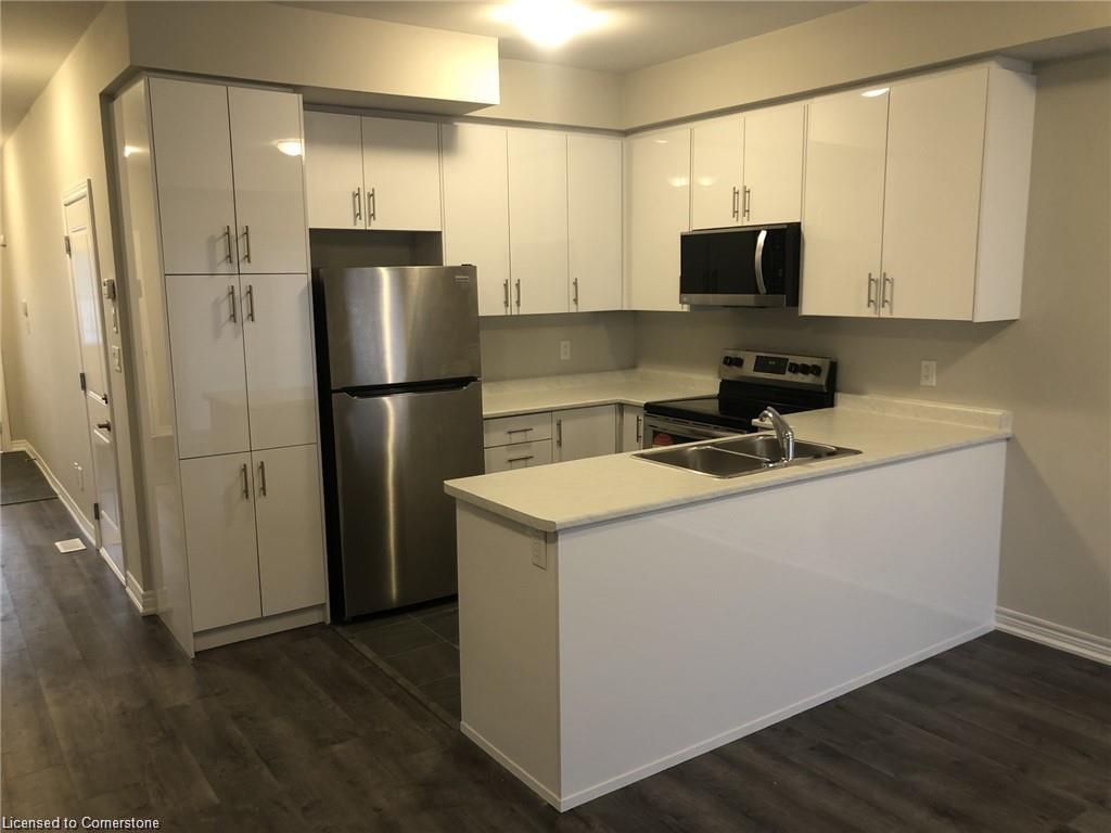 6-30 Mia Drive, Hamilton, ON - Indoor Photo Showing Kitchen With Stainless Steel Kitchen With Double Sink
