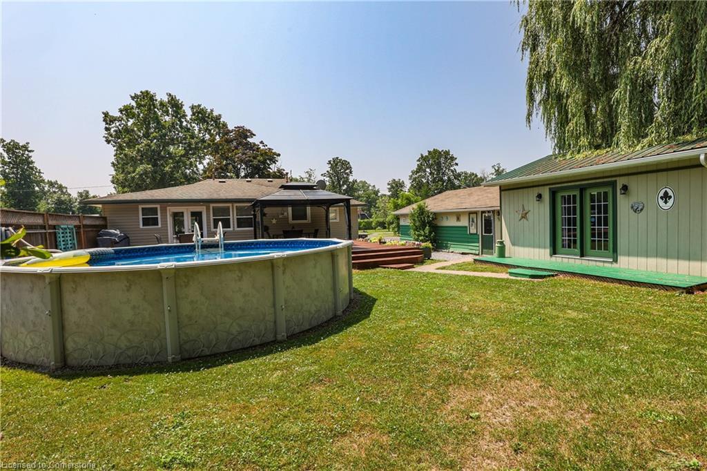 1954 Grayson Avenue, Fort Erie, ON - Outdoor With Above Ground Pool With Backyard With Exterior