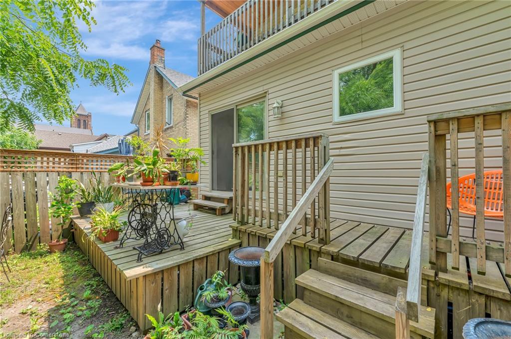 42 Shanley Street, Kitchener, ON - Outdoor With Deck Patio Veranda With Exterior
