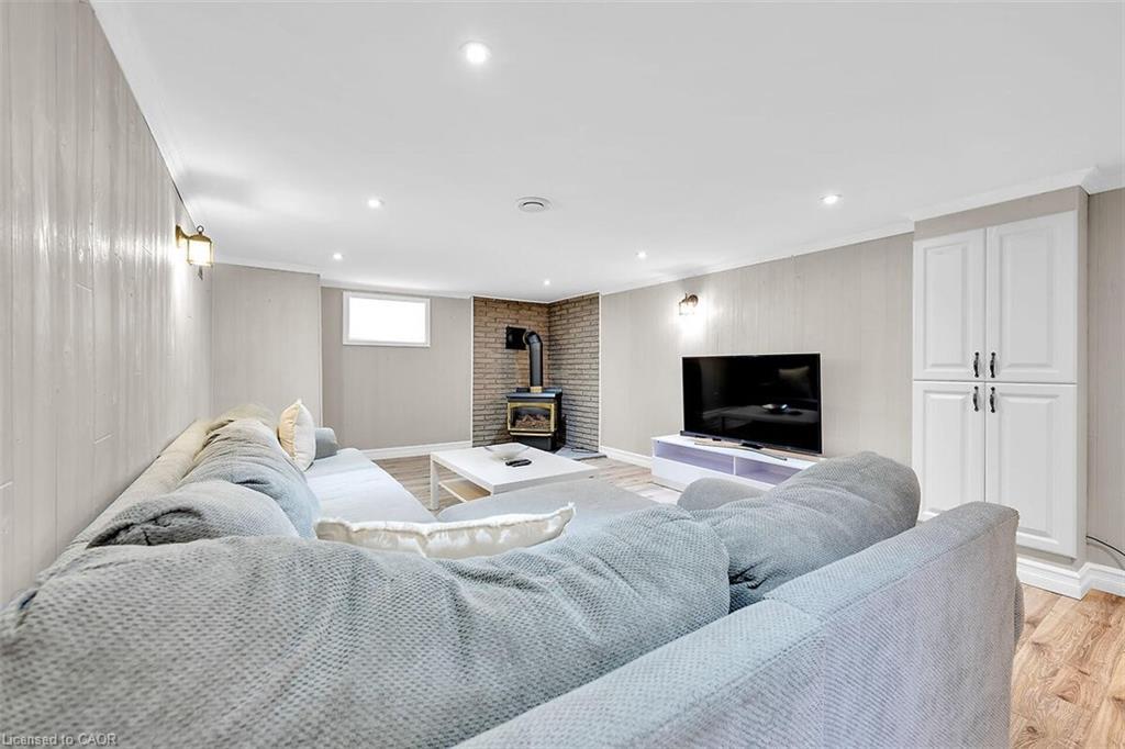 28 Marion Crescent, Dundas, ON - Indoor With Fireplace