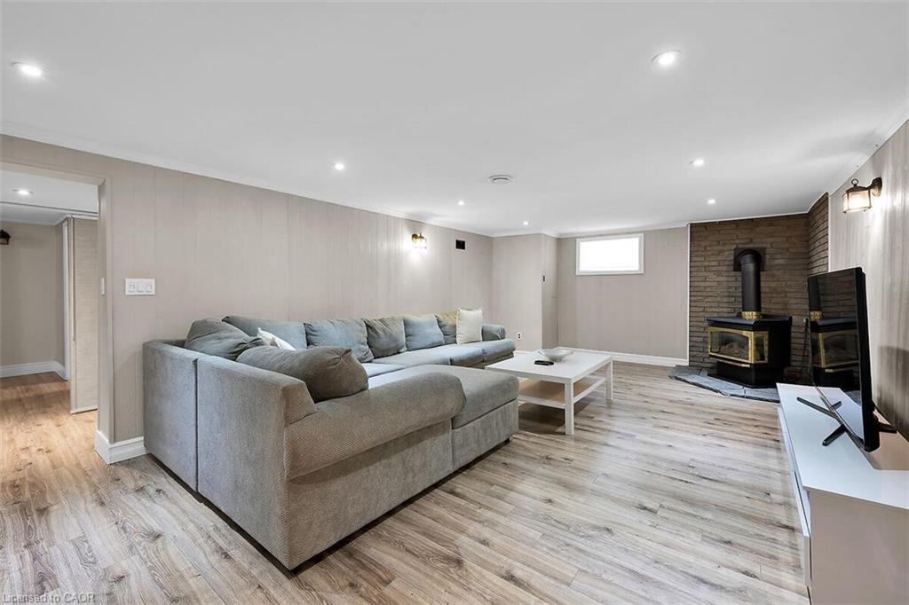 28 Marion Crescent, Dundas, ON - Indoor With Fireplace