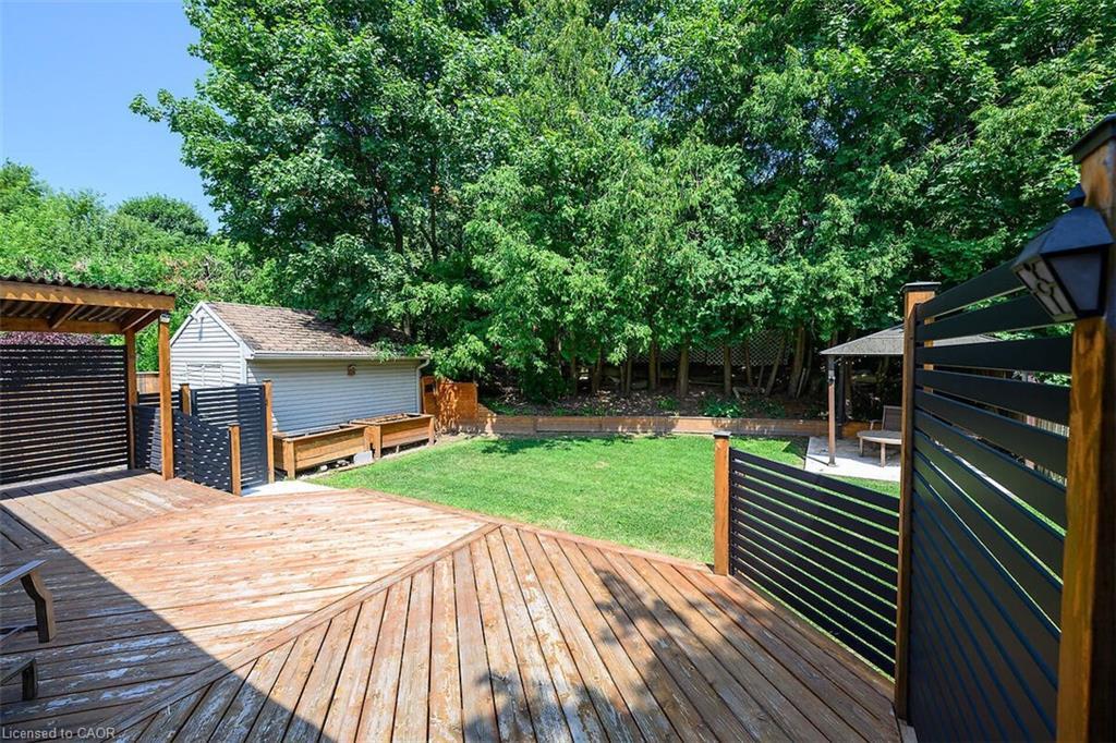 28 Marion Crescent, Dundas, ON - Outdoor With Deck Patio Veranda