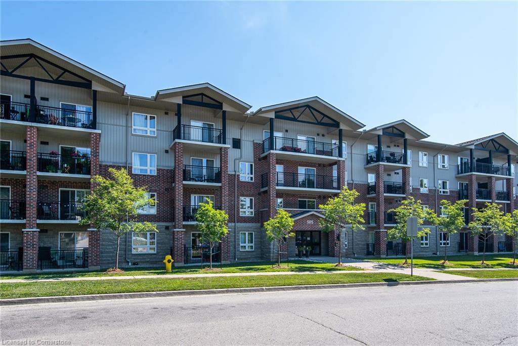 306-505 Margaret Street, Cambridge, ON - Outdoor With Balcony With Facade