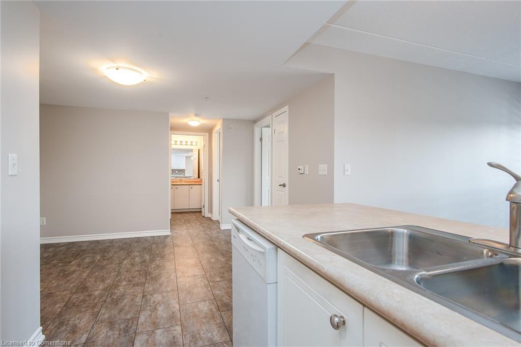 306-505 Margaret Street, Cambridge, ON - Indoor Photo Showing Kitchen With Double Sink
